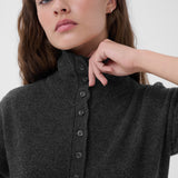 Tracy neuletakki, Dark Grey Melange