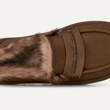 Ellis Nubuck Loafer, Dark Chestnut