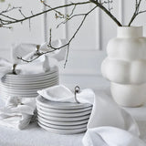Pellavaservetit, 4kpl, White