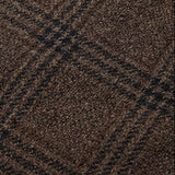 Olva Check Balloon Jacket, Dark Brown