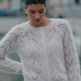 Dinah neuletakki, Whitecap Gray
