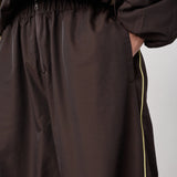 Alora Block Pant, Dark Brown