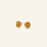 Small Rose nappikorvakorut, Gold