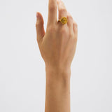 Rose sormus, Gold