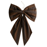 Raidallinen rusetti XL, Brown