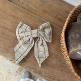 Ruudullinen rusetti M, Linen