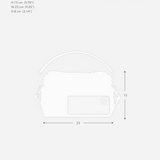 Hanna Mini bag Grained Leather, Black