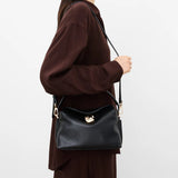Hanna Mini bag Grained Leather, Black