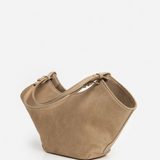 Flattered - Dilba Mini Tote Bag Suede Sand