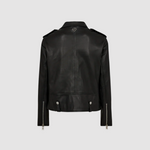 Mitchel Mol Leather Jacket, black