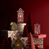 Honeycomb Tree Wispwood H26cm Dusty Rose