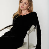 Velvet Vaina samettimekko, Black