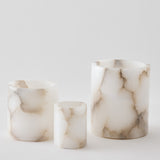 Alabaster kynttilälyhty XS