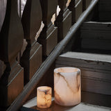 Alabaster kynttilälyhty M