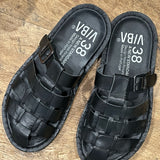 AMALFI Leather Preto Black