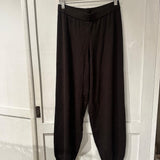 Venny housut bambuneulosta, Dark Brown
