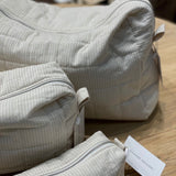 Quilted kosmetiikkapussi, Sand L