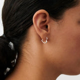 Small Affection Hoops, Gold