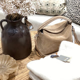 Tadevase vaasi D21 H29cm mocca