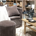 Pouf rahi 45x46, mocca